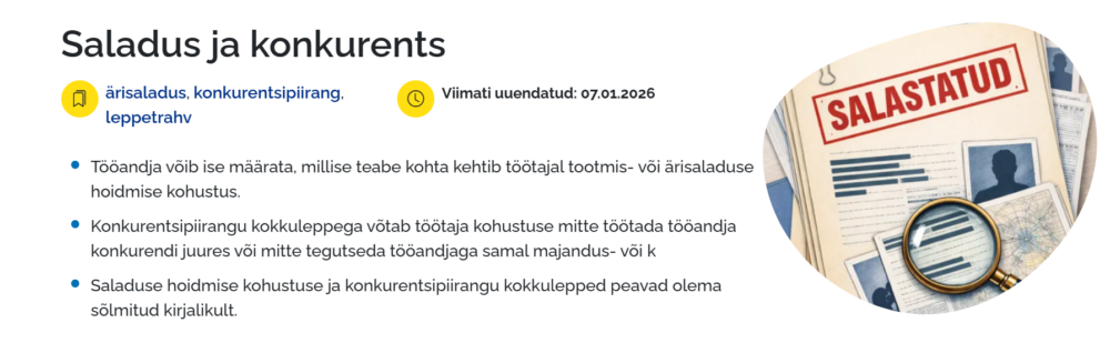 Tartu Ülikooli vastus Tartu Ülikooli Ametiühingu täpsustavatele küsimustele konkurentsipiirangu kohta saabus 6. oktoobril 2026.a.  
Ülikooli vastusest TÜ Ametiü